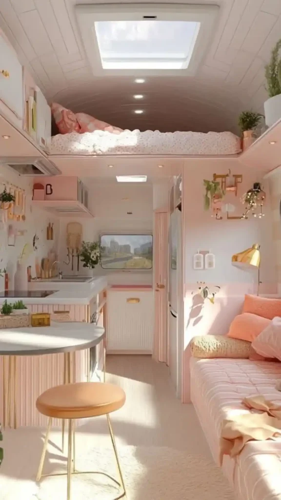 Vertical Space with an Overhead Loft
