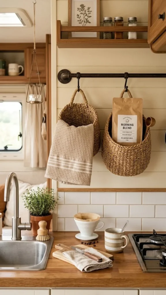 Woven Basket Wall