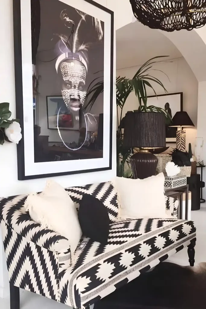 Zigzag Print Steals the Room