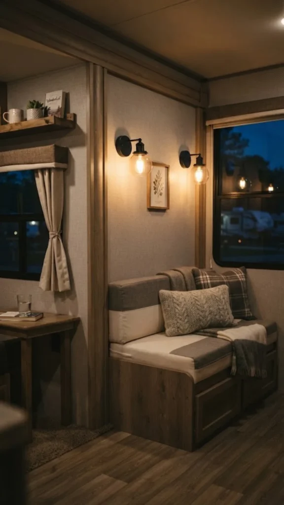 Add Battery-Powered Wall Sconces