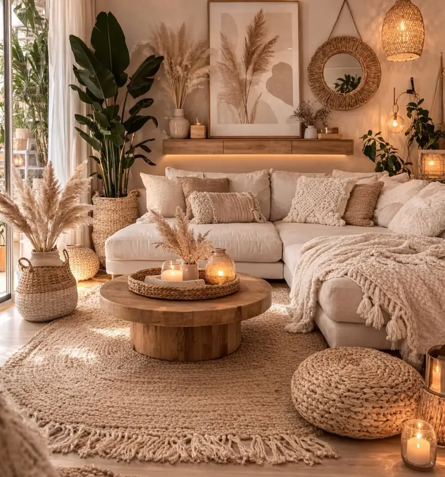 All Neutral Boho Warmth