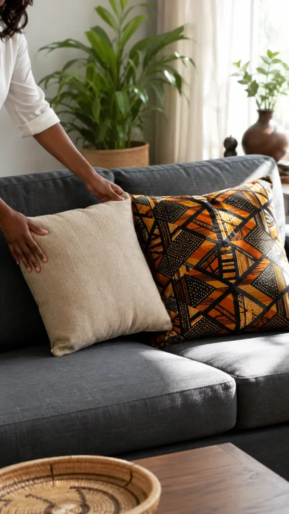 Balance Bold Patterns With Solid Textures