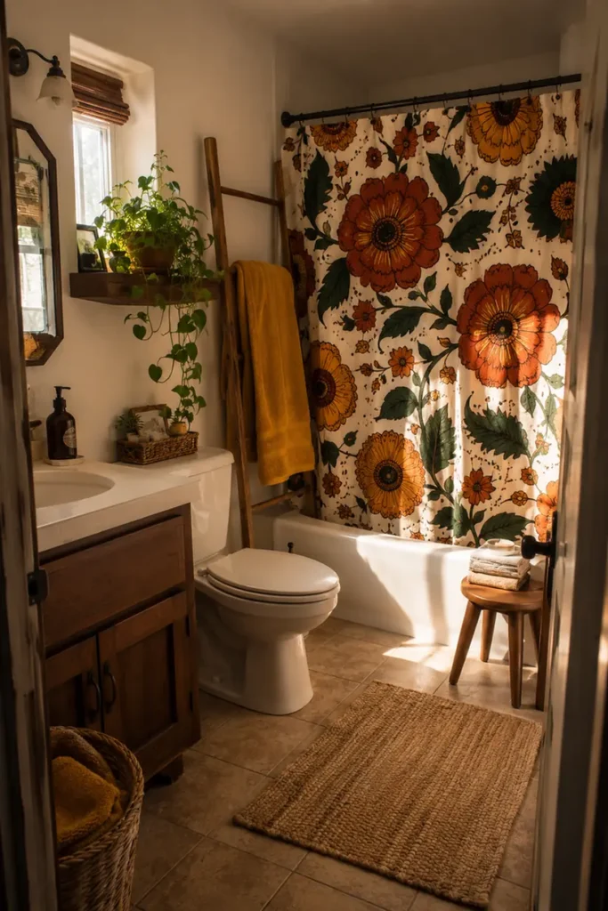Bold Florals Warm Up Rooms