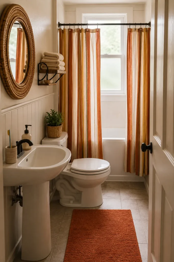 Bold Stripes Warm Tones