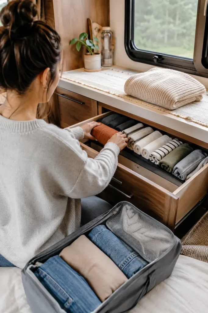 Build a one-month capsule wardrobe that fits two drawers
