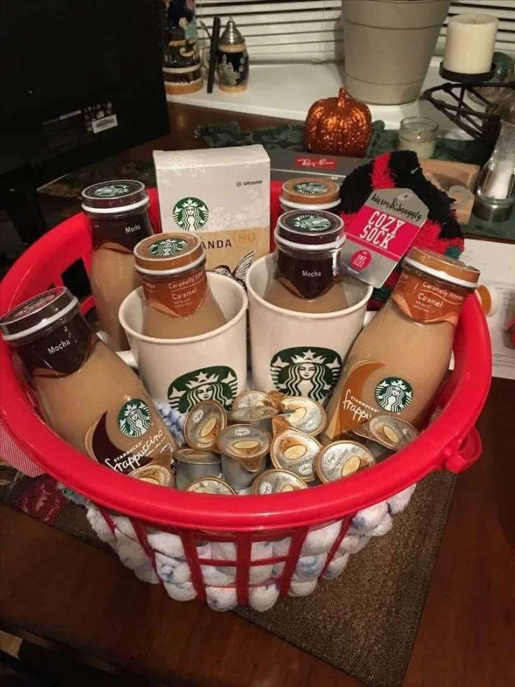 Bulk Frappuccino Coffee Bar Basket