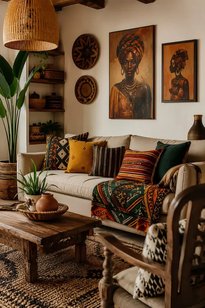 Carved Wood Frames A Warm Textile Story