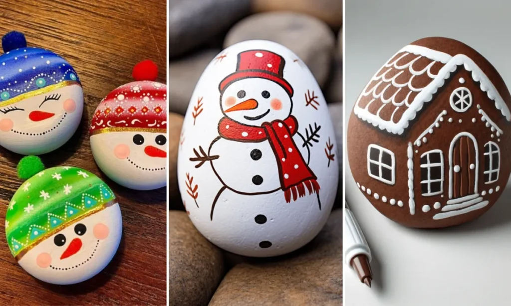 Christmas Rock Painting Ideas