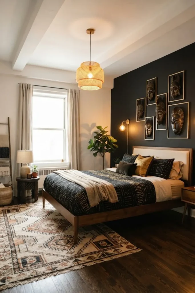 Curated Heritage Wall Bedroom
