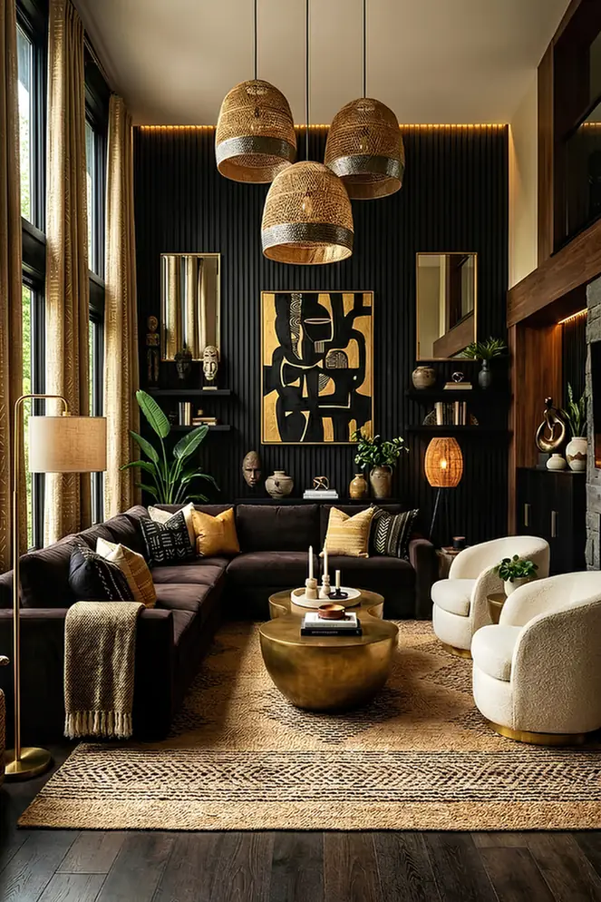 Carved Wood Frames A Warm Textile Story