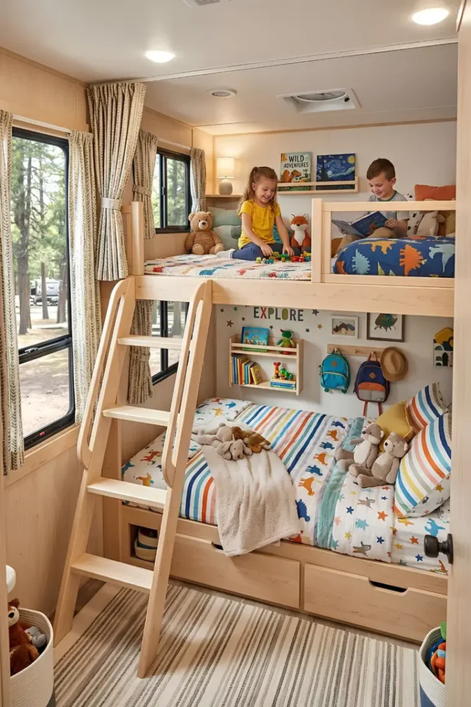 Wall Decals Personalize Each Bunk