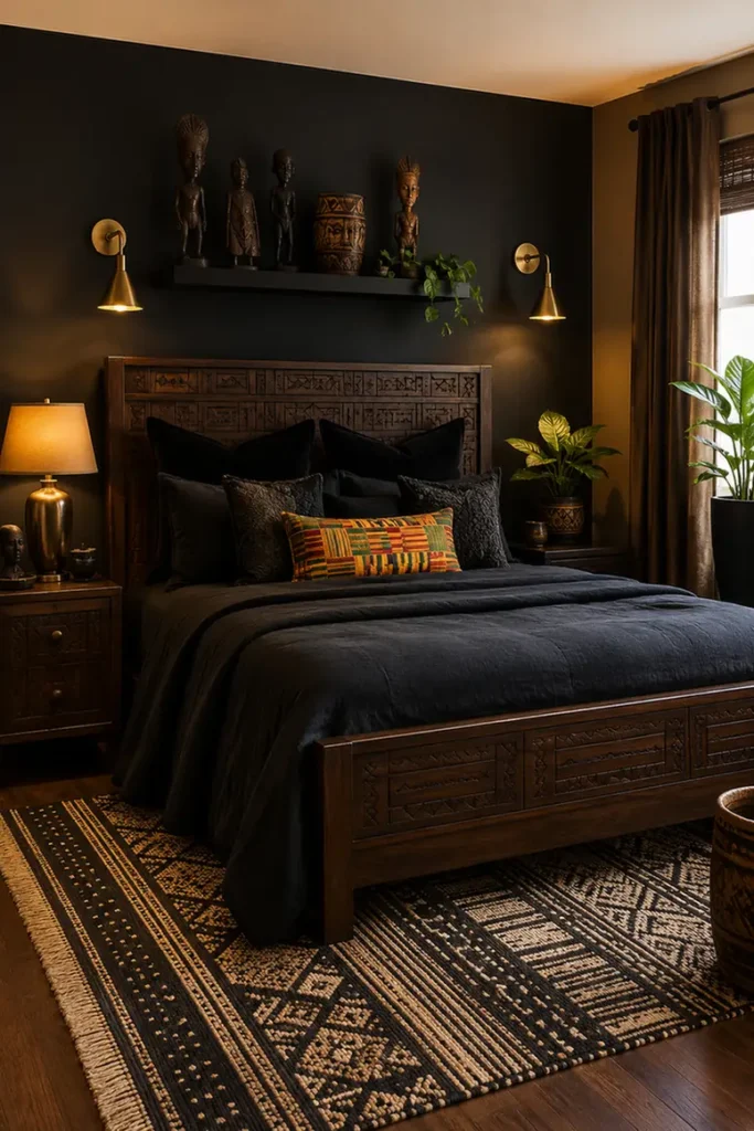 Draped Canopy Bedroom Sanctuary