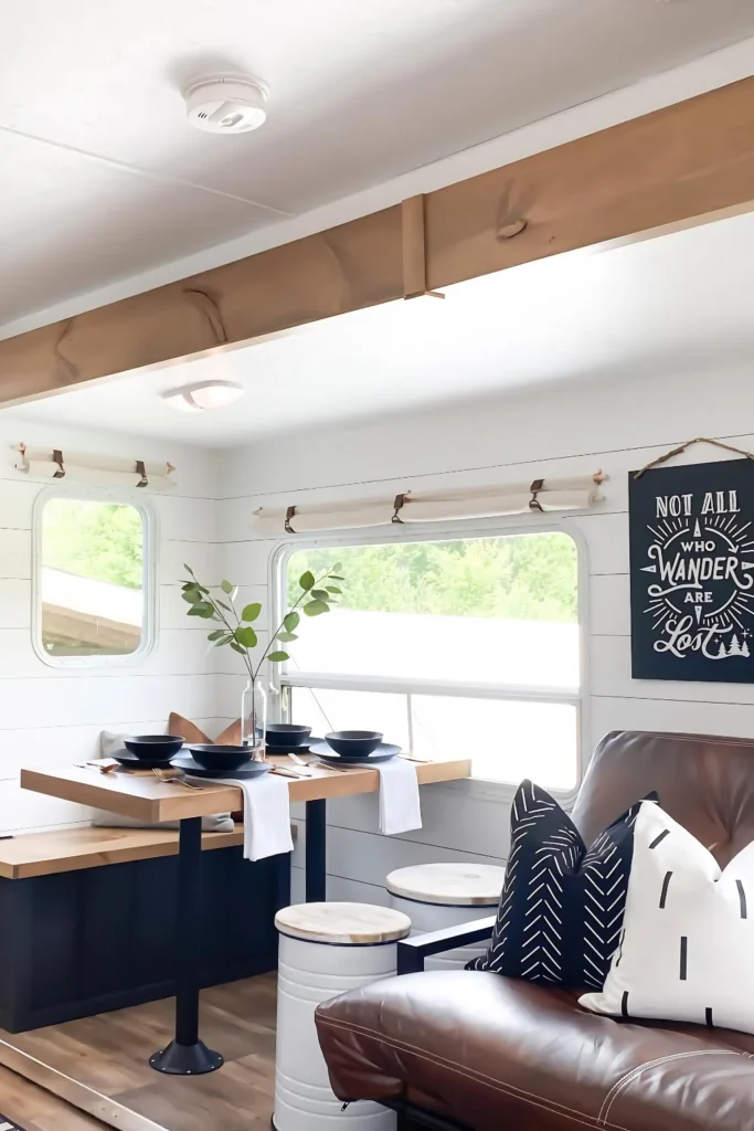Drum Stools Give You Storage And Seating