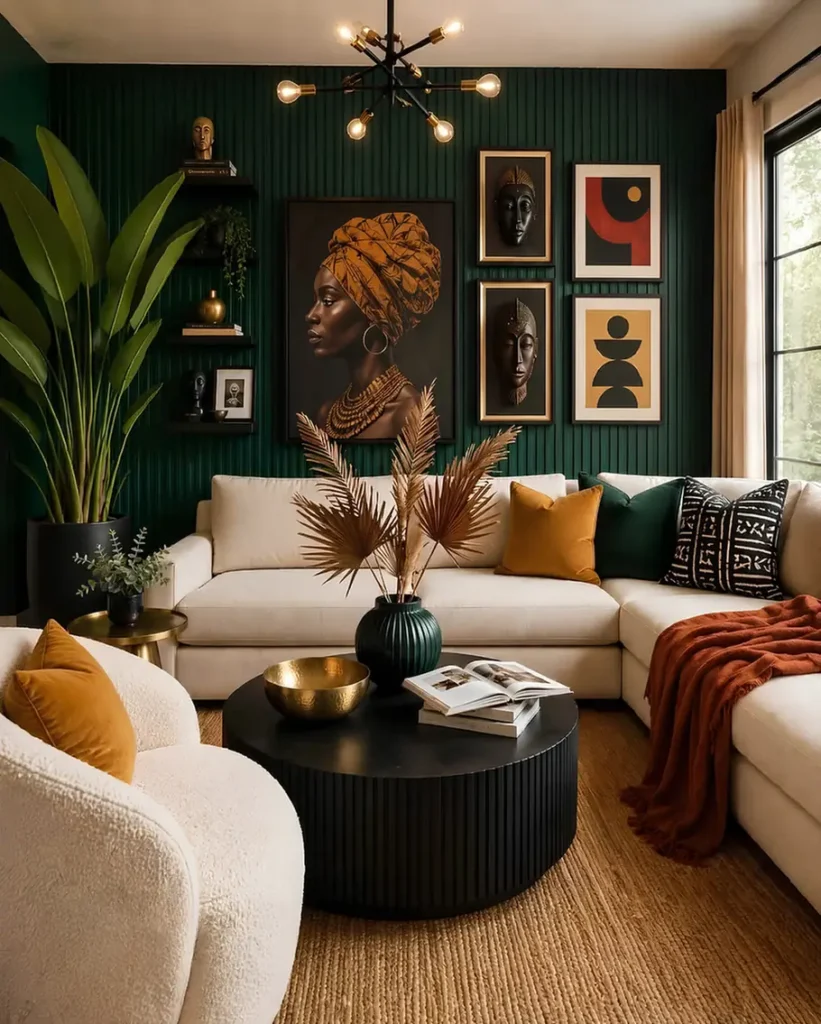 Emerald Wall Sets The Whole Mood
