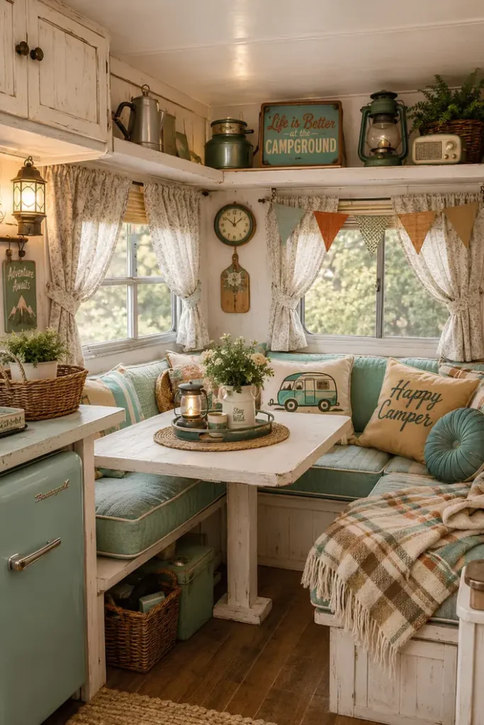 Vintage Campground Signage Kitchen