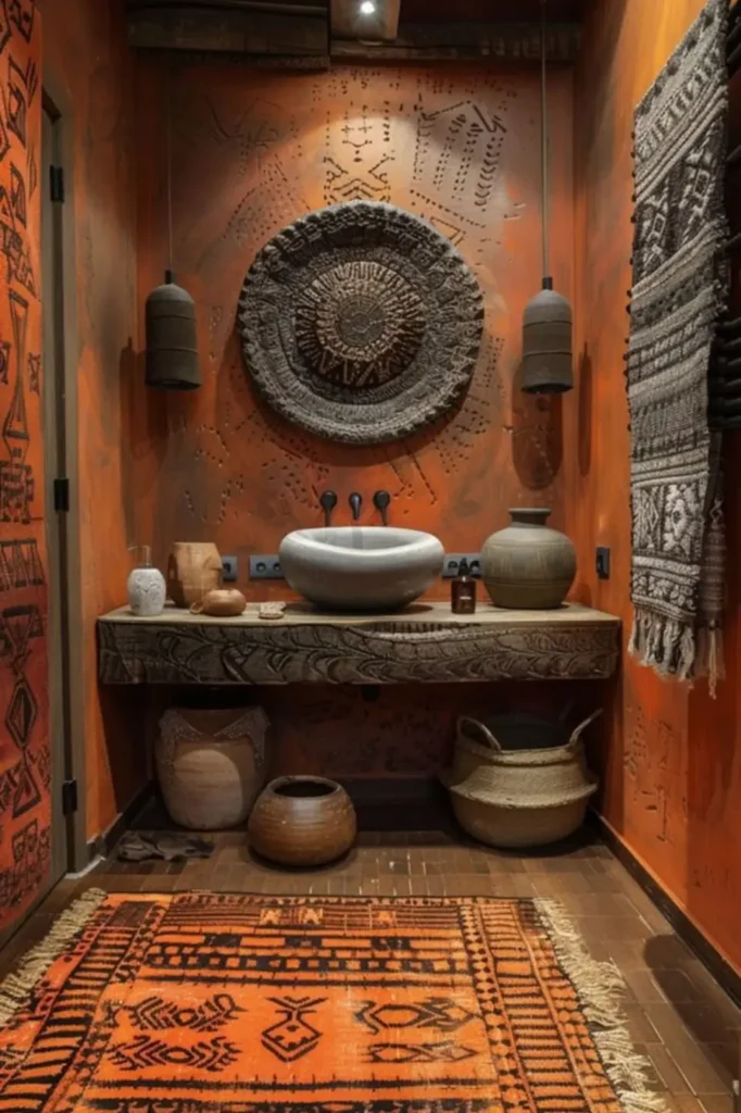 Etched Walls Bring Sculptural Drama