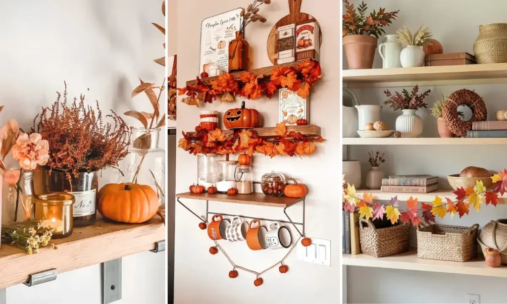 Fall Shelf Decor Ideas