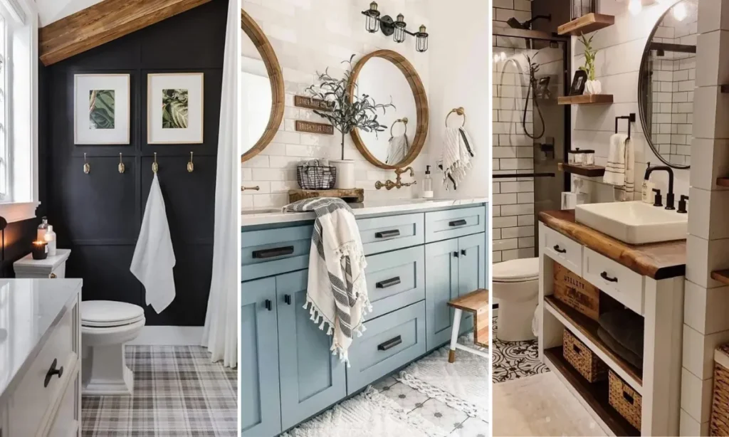 Farmhouse Bathroom Decor Ideas
