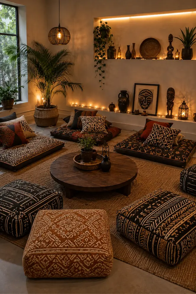 Floor Cushions Replace The Sofa