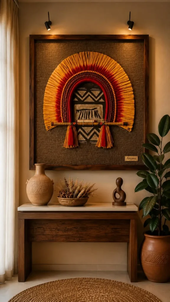 Frame Fiber Art As A Statement