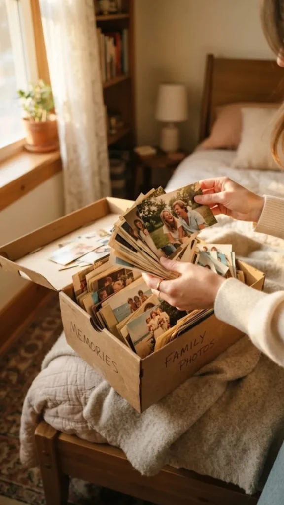 Gather Your Photos, Art, and Keepsakes

