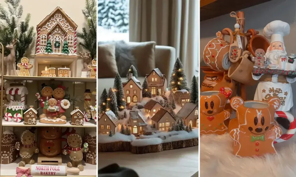Gingerbread Christmas Decor Ideas