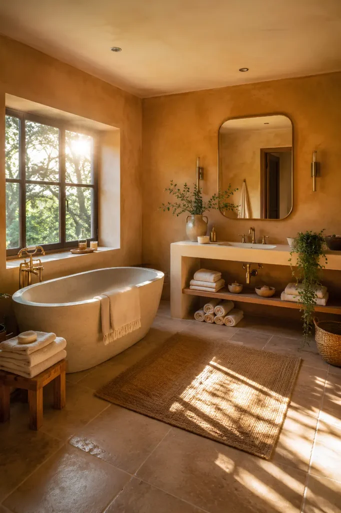 Golden Savannah Sunrise Bath