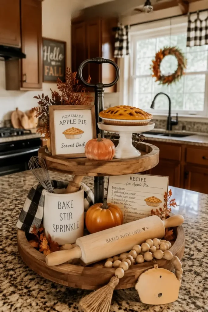 Homemade Apple Pie Baking Station