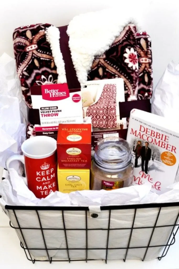 Keep Calm Tea Basket