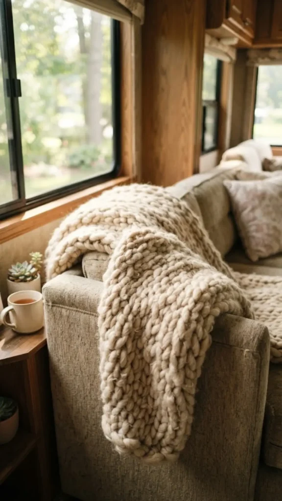 Layer Cozy Textured Throw Blankets