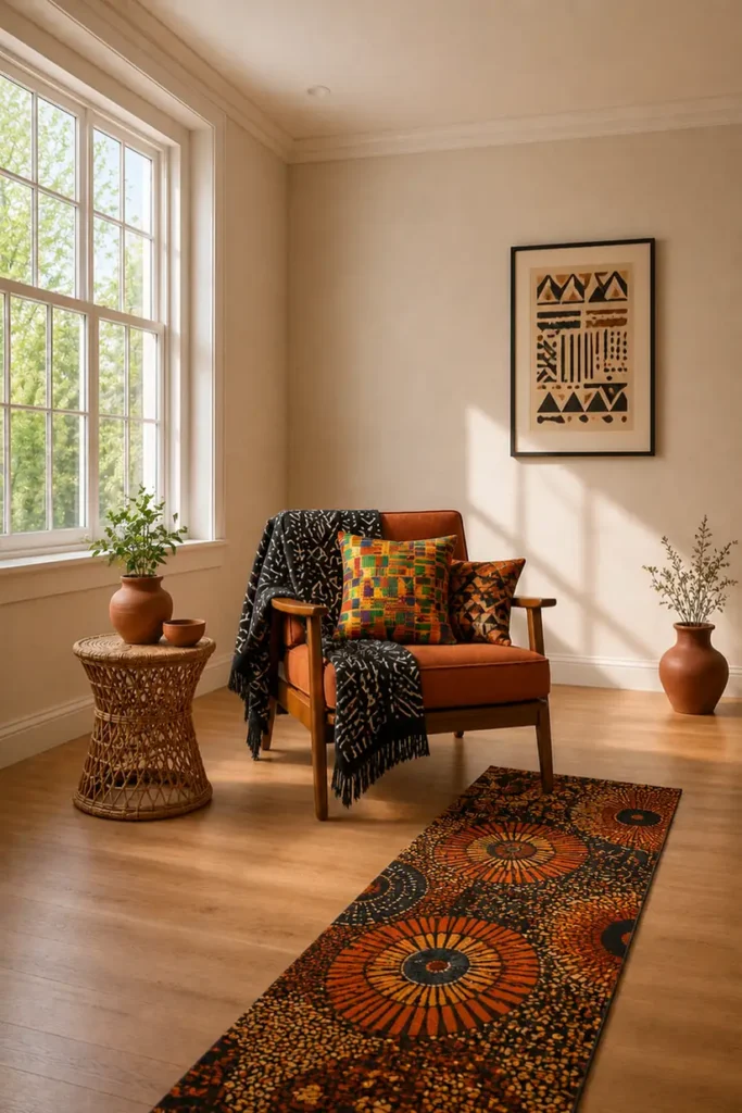 Layer in Bold African Print Textiles
