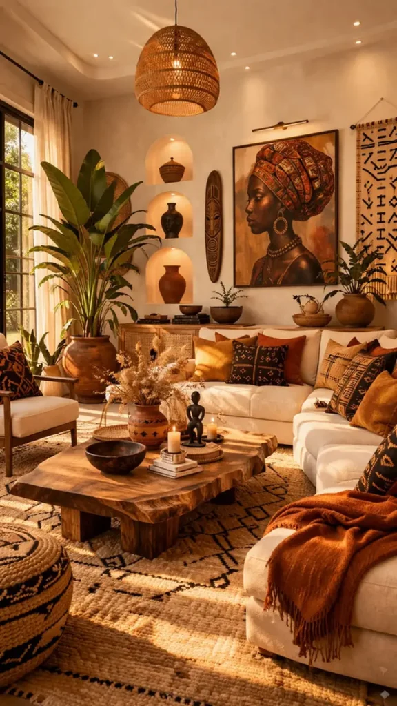 Layer Mudcloth Pillows Generously