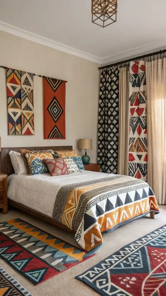 Layered Textile Bedroom