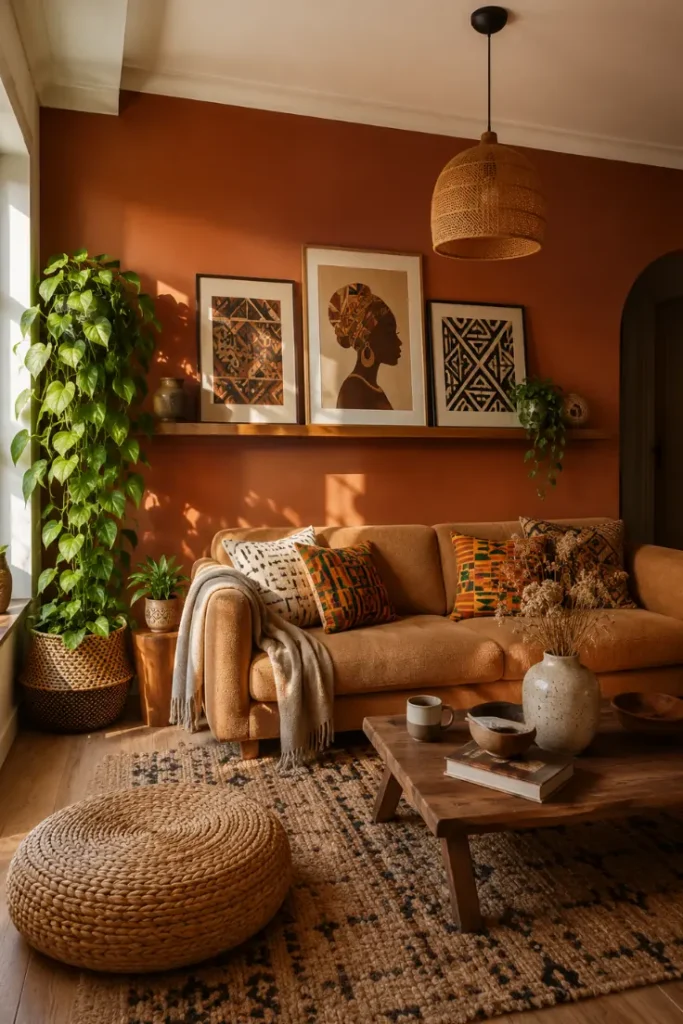 Leaning Ledge Layers Framed Art