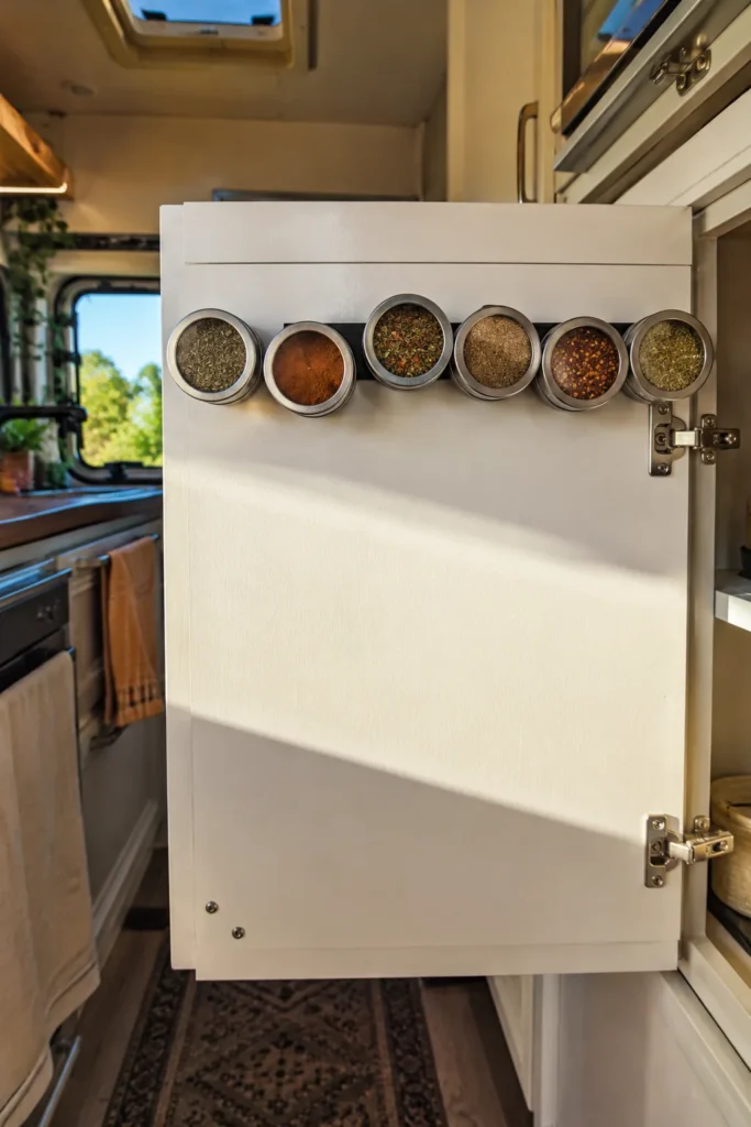 Magnetic Strip For Spice Tins