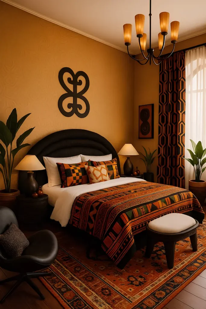 Match The Bedding To The Curtains