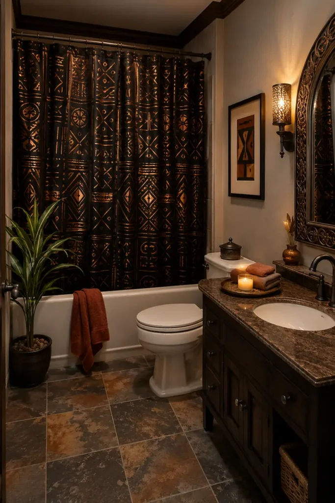 Metallic Accent Statement Curtain