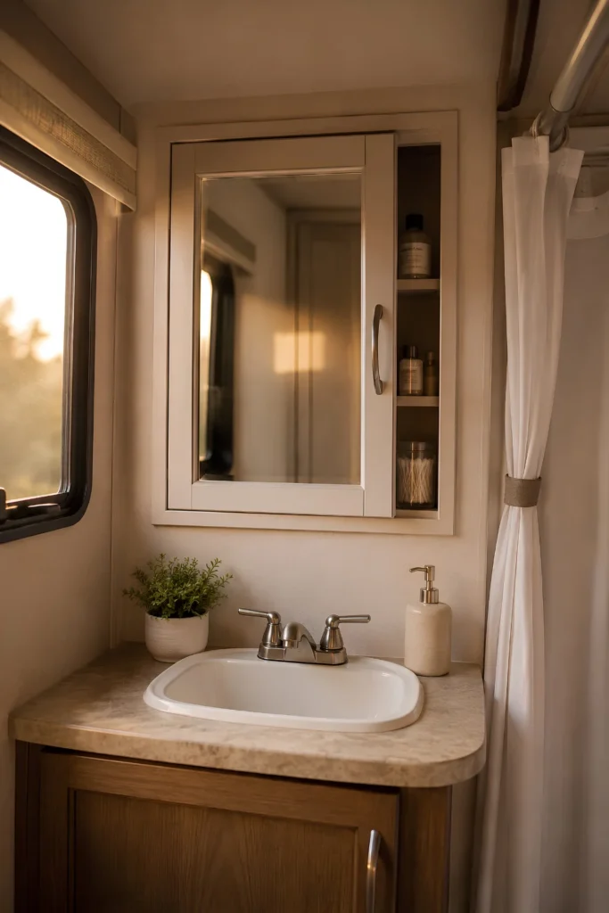 Mirror Cabinet Storage Swap