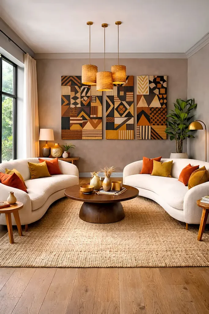 Mirrored Curves Under a Geometric Triptych