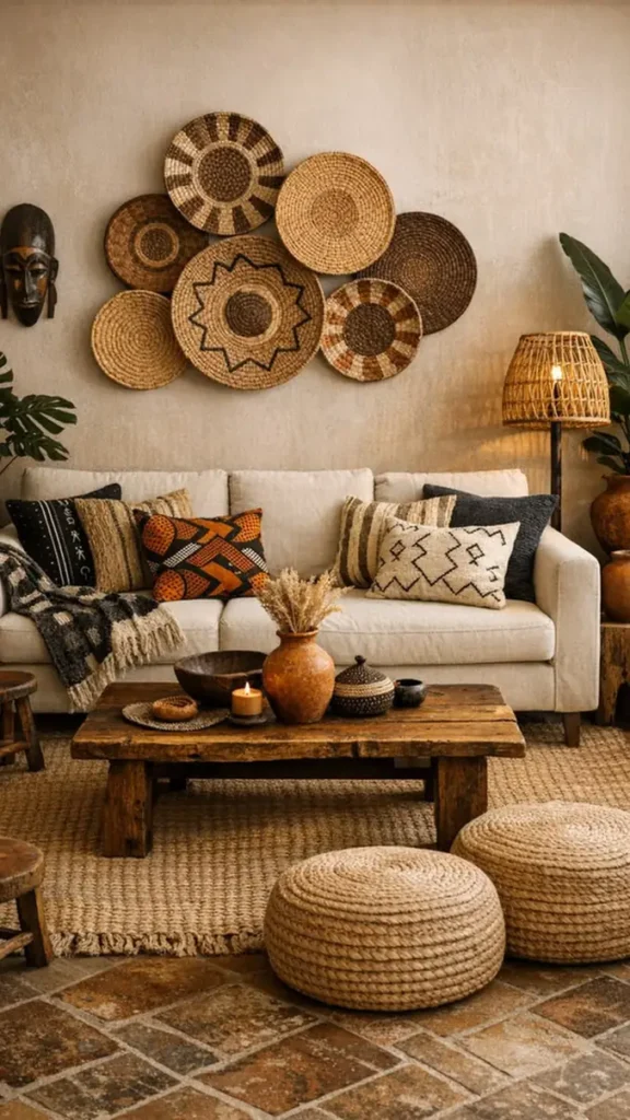Mixed Print Throw Pillows