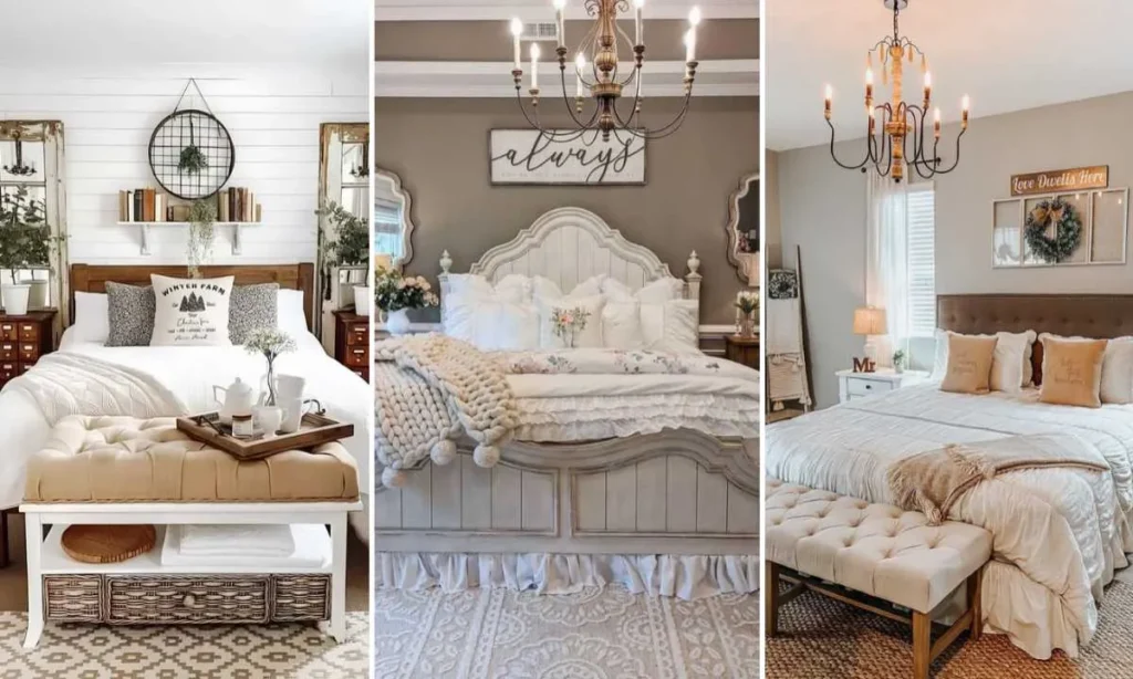 Cozy Modern Farmhouse Bedroom Ideas