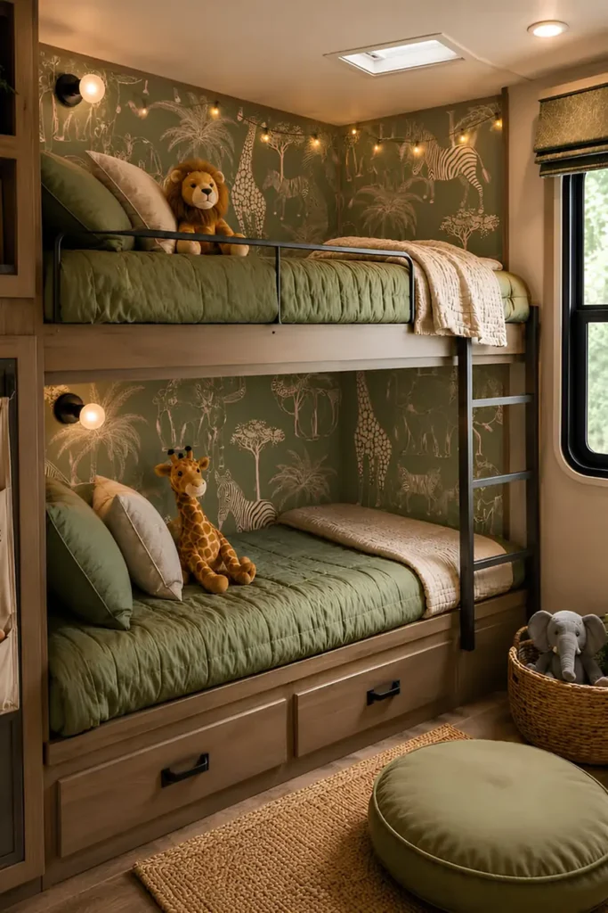 Matte Wallpaper Reads As Real Illustration
