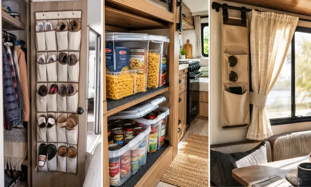No-Drill RV Storage Ideas