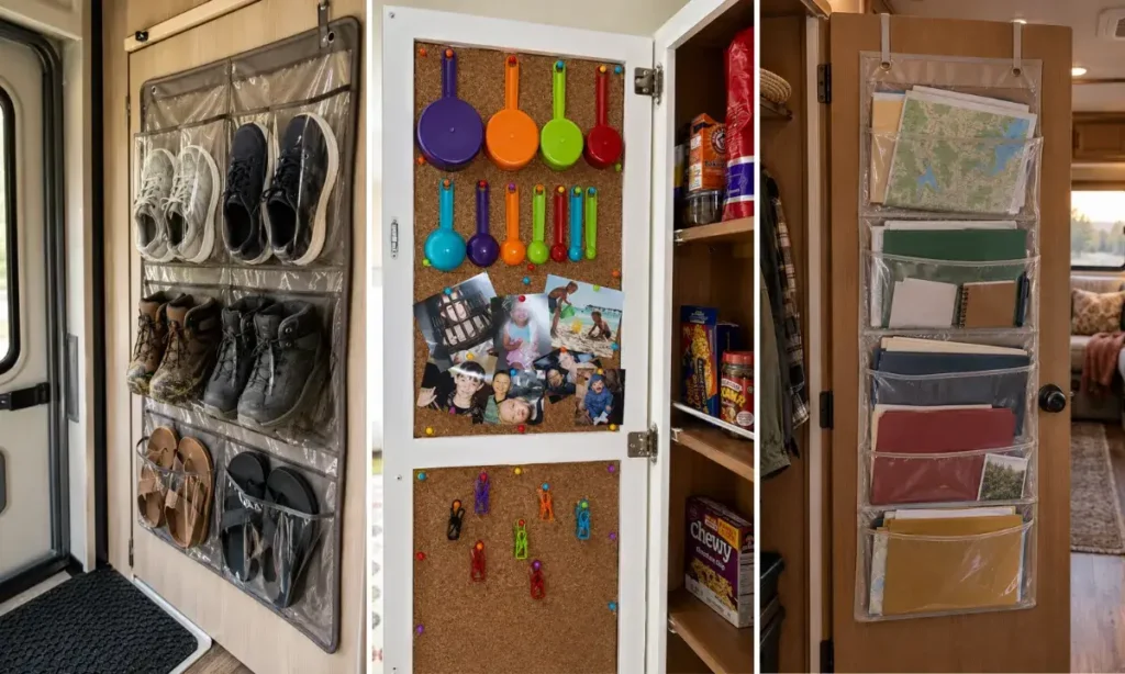 Over-the-Door RV Storage Ideas