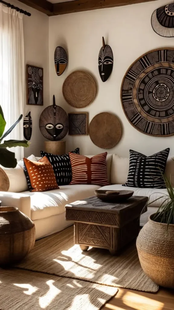 Oversized Carved Wall Medallion