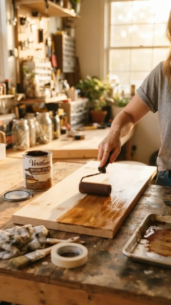 Paint or Stain to Match Your Existing Cabinetry