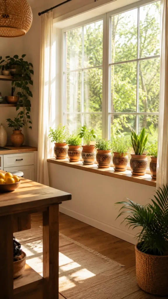 Painted Terracotta Plant Pots