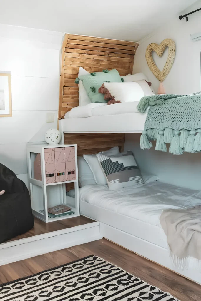 Plank Wall Softens With Texture
