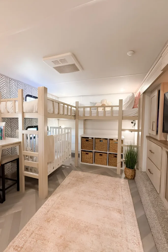 Loft Height Frees Up A Crib Below