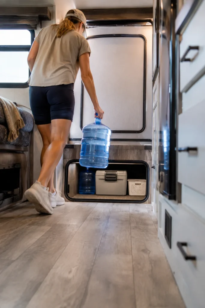 Redistribute Weight Between Front, Back, and Side Storage
